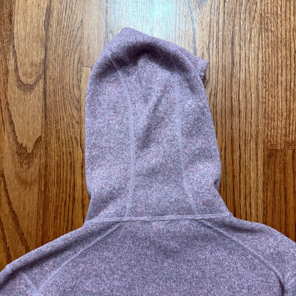 Patagonia Kids Better Sweater Hoody in Rose Pink size L 12 - Picture 11 of 16